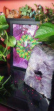 Load image into Gallery viewer, Lime succulent flower Australian floral tattoo inspired artwork
