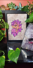 Load image into Gallery viewer, Pink &amp; purple peony flower Australian floral tattoo inspired artwork
