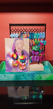Load image into Gallery viewer, Sweet candy pops glitter handmade earrings polymer clay
