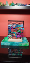 Load image into Gallery viewer, Freshwater glitter handmade earrings polymer clay
